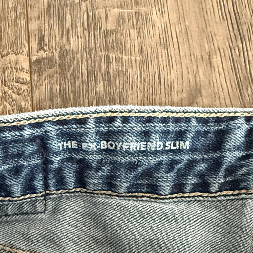 AG-ED distressed medium wash jeans - Picture 4 of 8